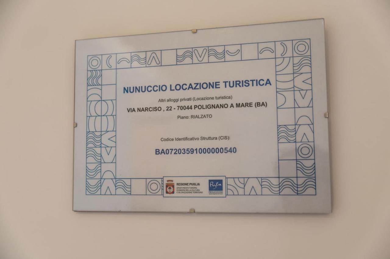 Апартаменти Nunuccio - Locazione Turistica Поліньяно-а-Маре Екстер'єр фото